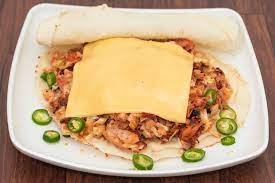 Plate Mexican Shawarma